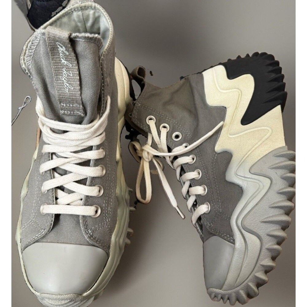 EUC Converse Run Star Motion Platform Slate Sage Light Silver 172892C M7 W8.5